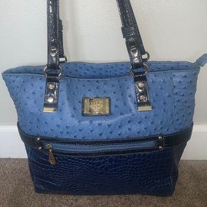 M.C. Handbag Royal Blue Multicolored